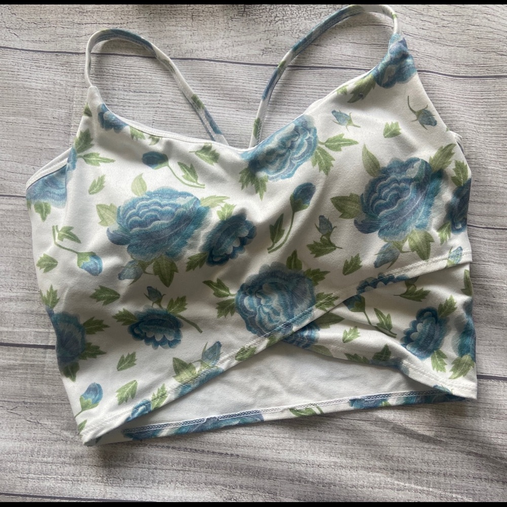Floral Print Women's Intimate Top